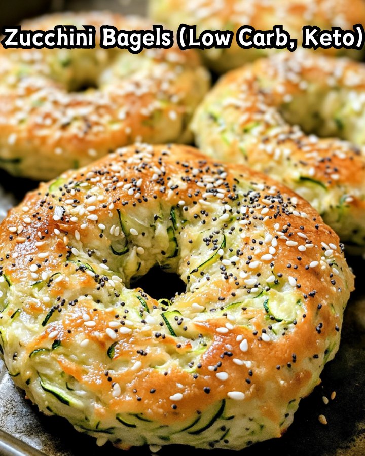 Easy Zucchini Bagels – Low Carb and Ready in 30 Minutes