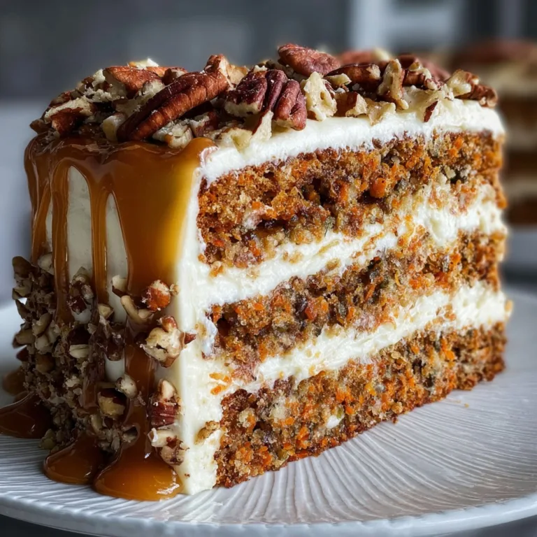 Best Caramel Pecan Carrot Heaven Cake – Ready in 30 Minutes