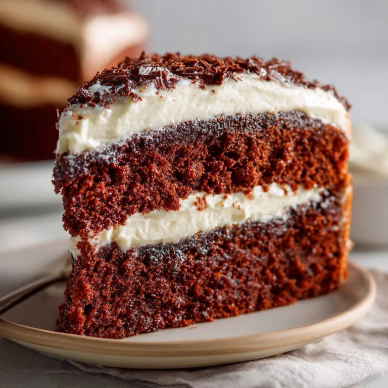 Best Chocolate Cake with Cream Cheese Frosting – Rich & Dreamy