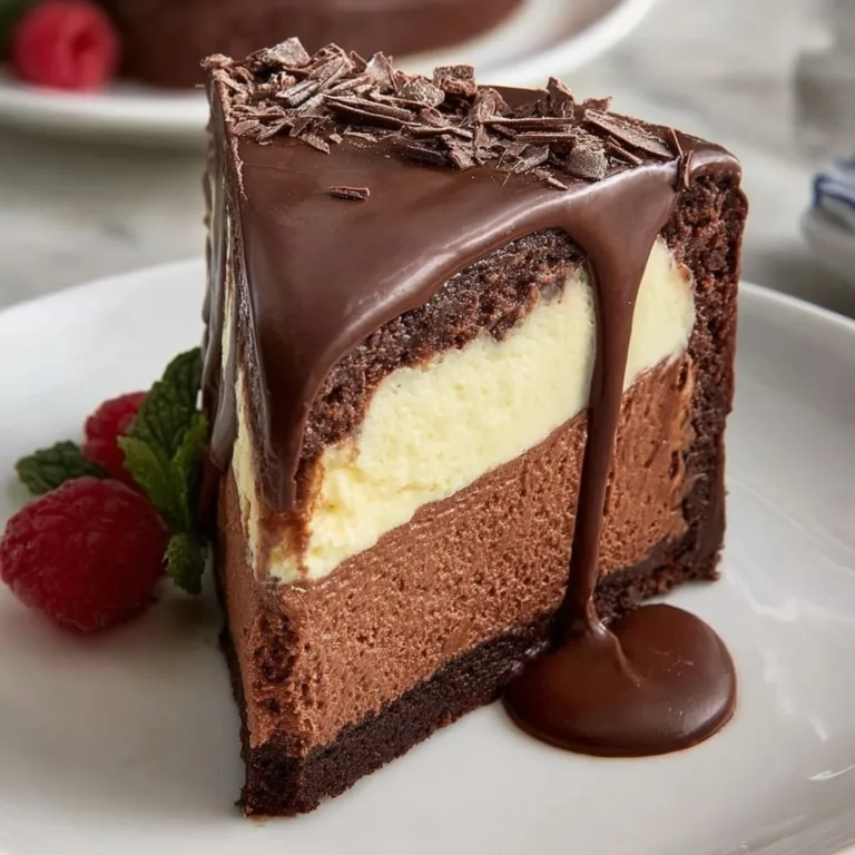 Ultimate Chocolate Mousse Cheesecake – No-Bake Delight