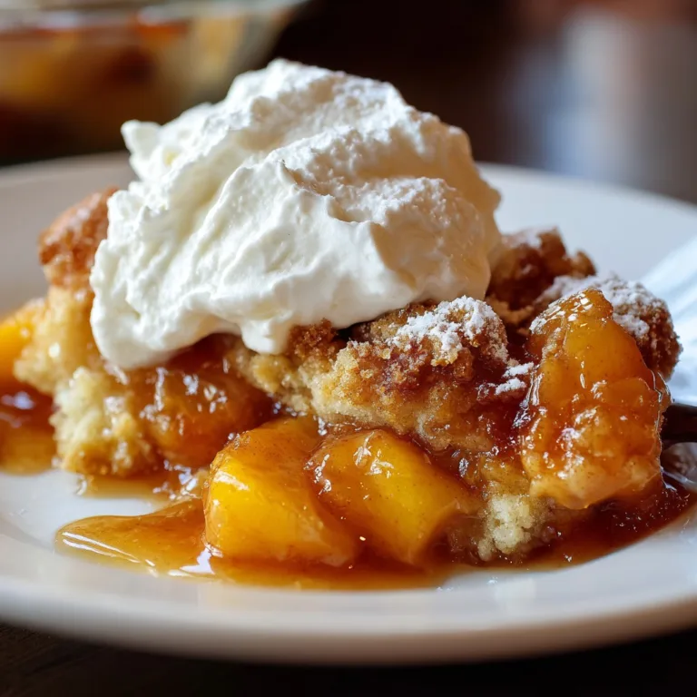 Best Cinnamon Peach Cobbler – Ready in Just 30 Minutes