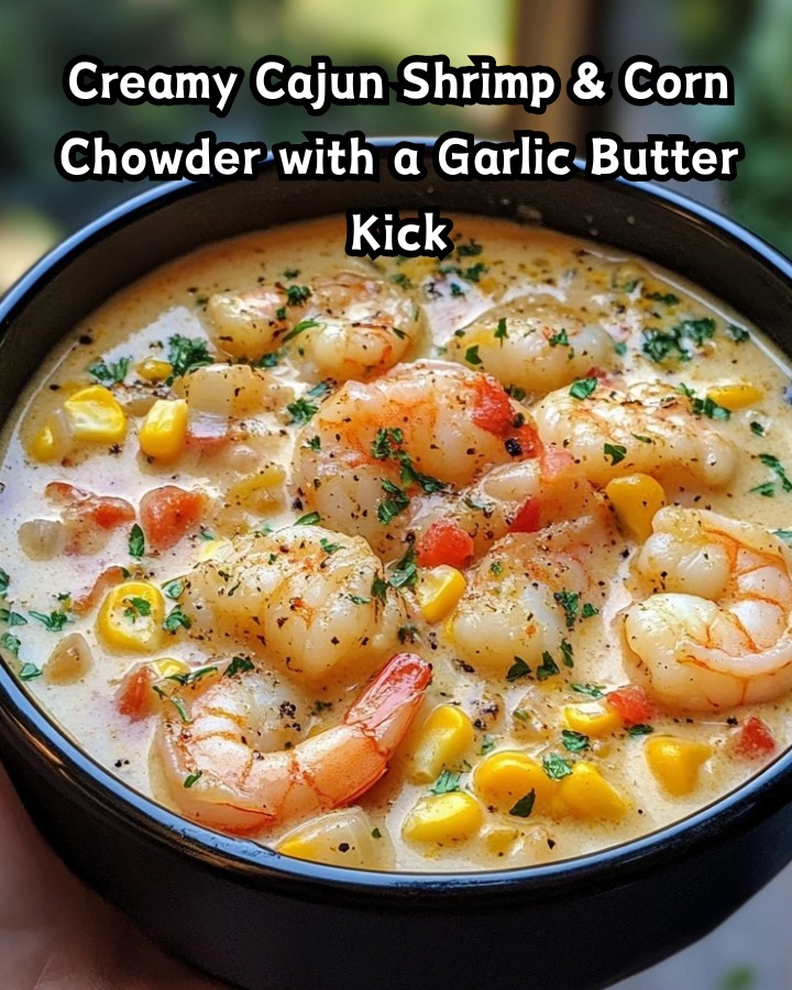 Best Creamy Cajun Shrimp & Corn Chowder Ready in 30 Minutes