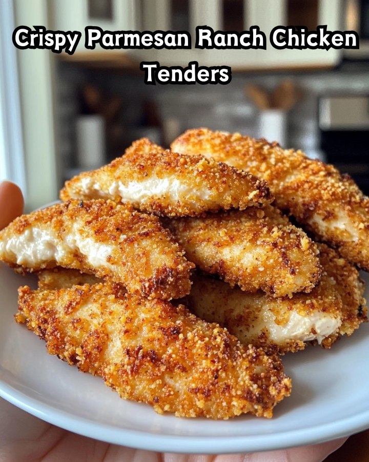 Easy Crispy Parmesan Ranch Chicken Tenders Ready in 30 Minutes