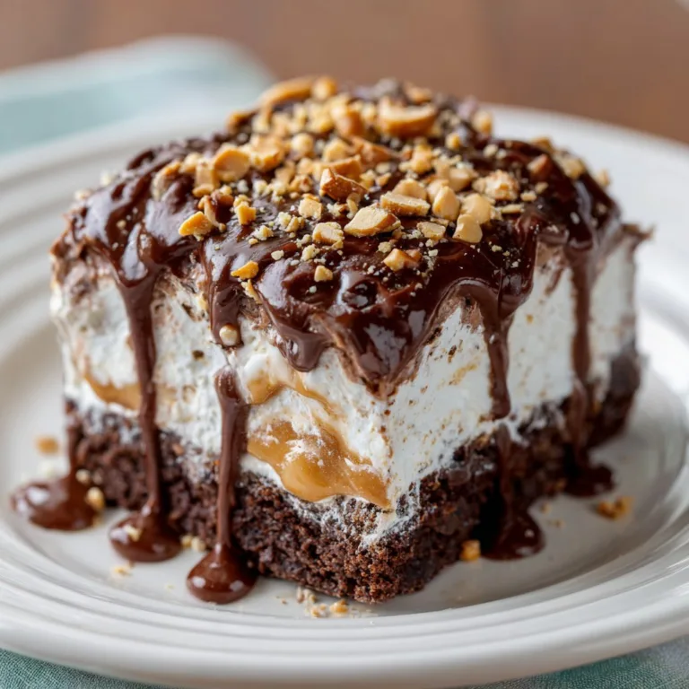 Ultimate Decadent Chocolate Peanut Butter Poke Cake Ready in 30 Minutes