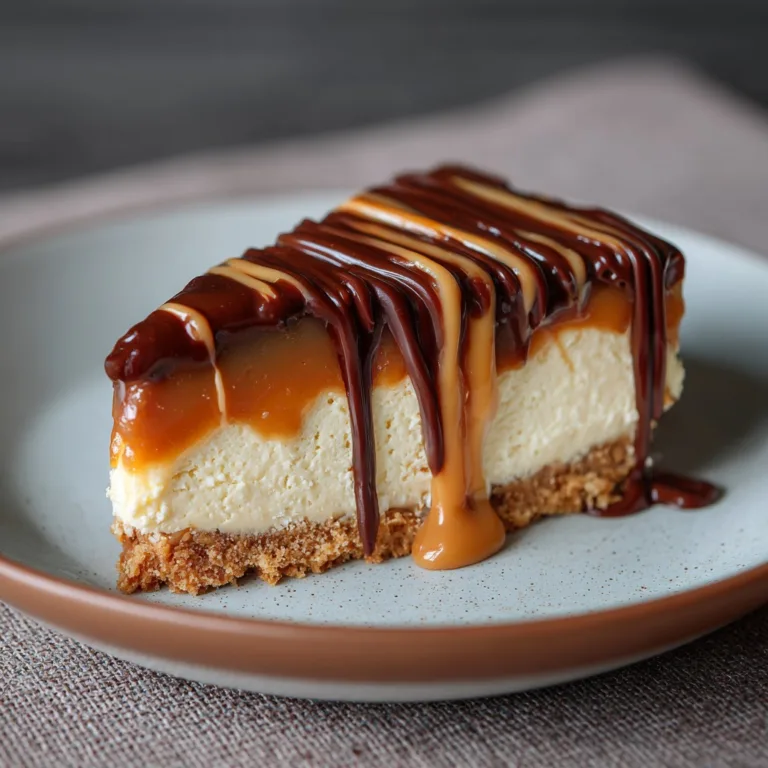 Easy No Bake Twix Cheesecake Ready in 30 Minutes