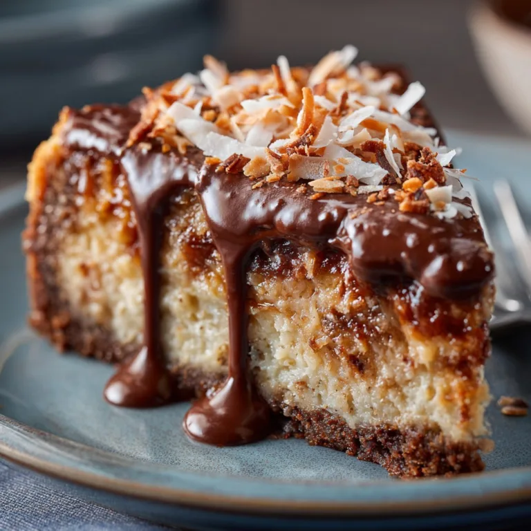 Ultimate German Chocolate Cheesecake – Ready in 30 Minutes