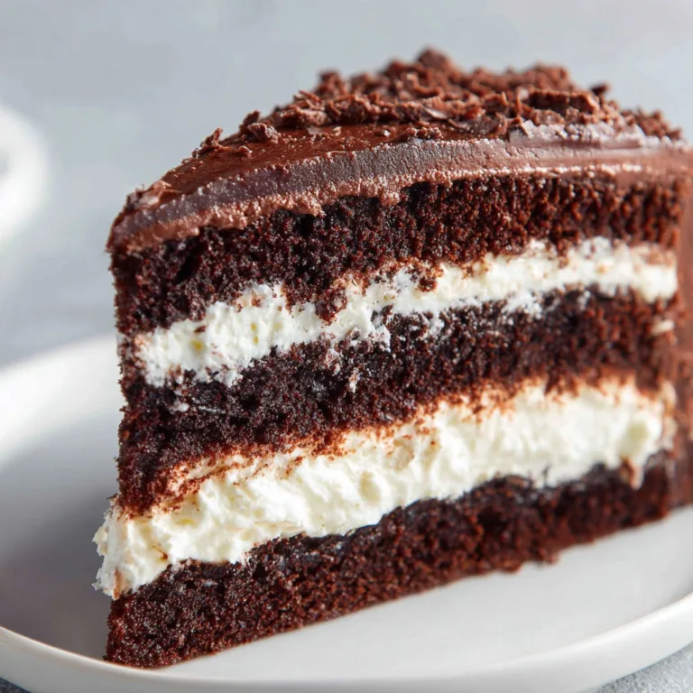 Best Hershey’s Chocolate Cake with Cream Cheese Filling