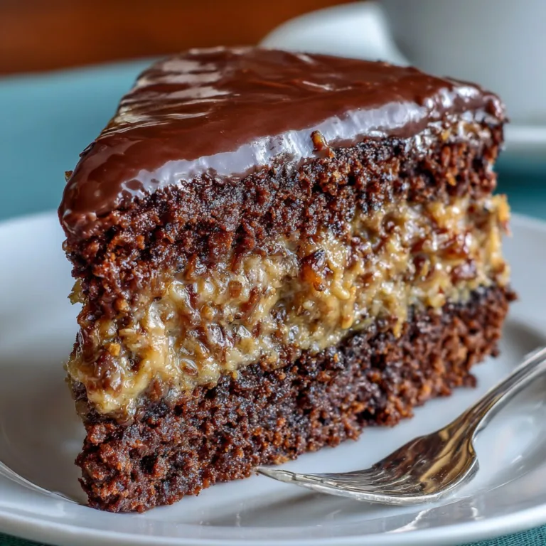 Easy Homemade German Chocolate Cake – A Family Favorite