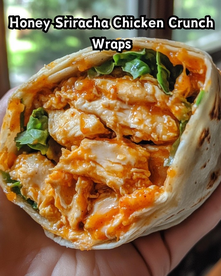 Easy Honey Sriracha Chicken Crunch Wraps Ready in 30 Minutes