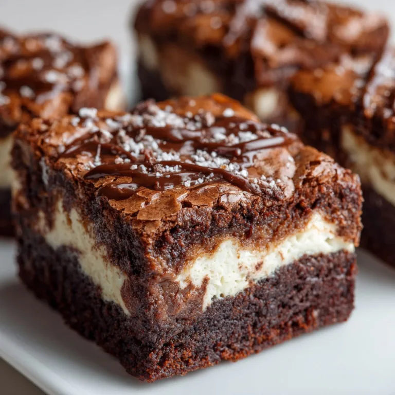 Easy Hot Chocolate Cheesecake Brownies Ready in 30 Minutes