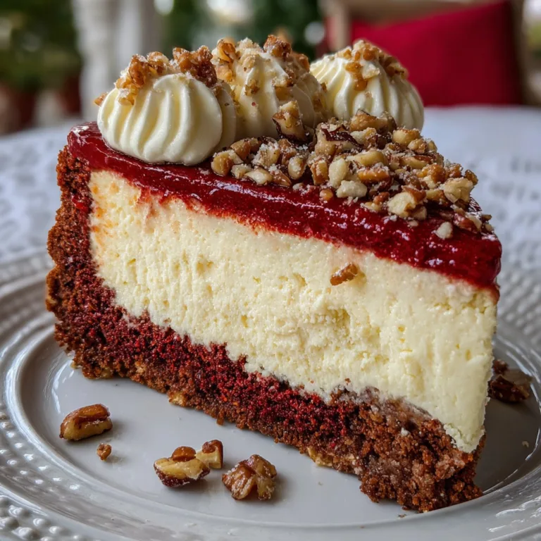 Best Irresistible Pecan Red Velvet Cheesecake – No-Bake Delight