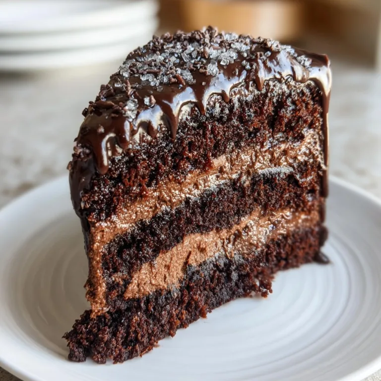 Ultimate Triple Chocolate Cake – A Chocoholic’s Dream