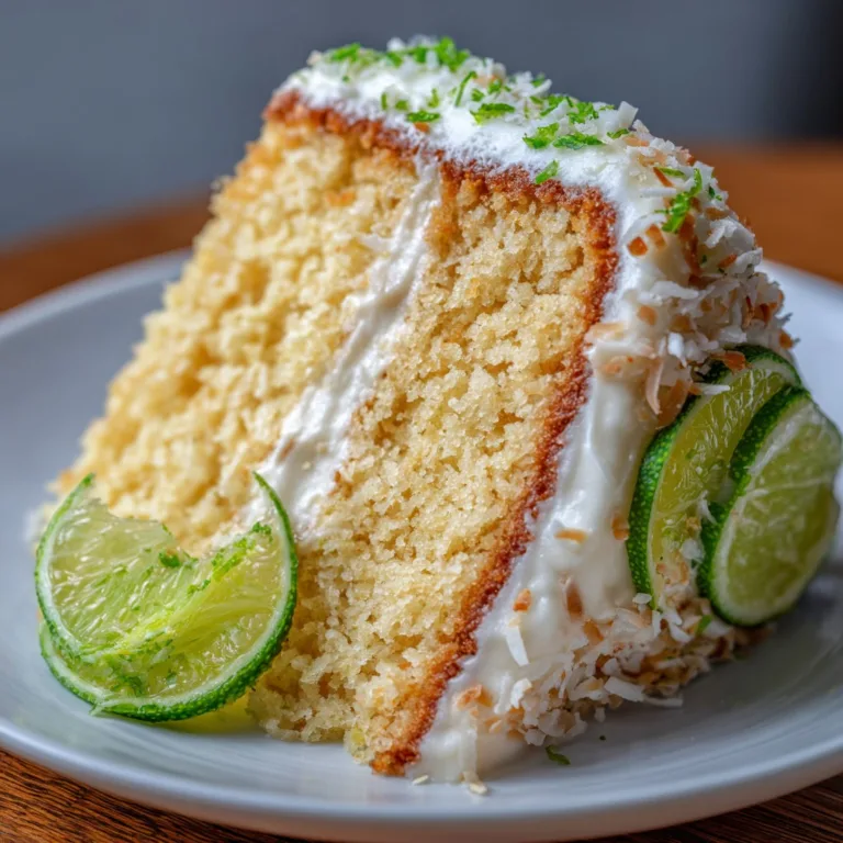 Best Key Lime Coconut Cake – Ready in 30 Minutes