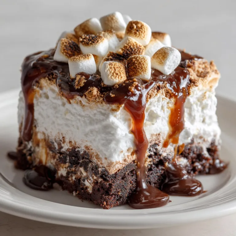 Ultimate Marshmallow Chocolate Poke Cake Ready in 30 Minutes