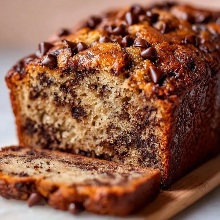 Ultimate Moist Chocolate Chip Banana Bread – Ready in 30 Minutes
