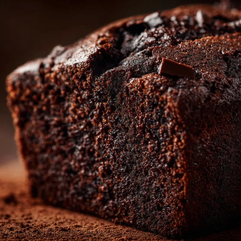 Best Moist Chocolate Loaf Cake – Irresistible & Fudgy