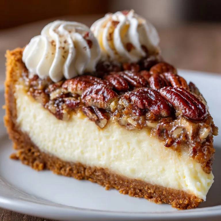 Ultimate Pecan Cheesecake Pie – Perfect Holiday Dessert