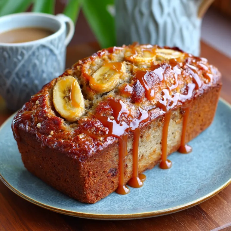 Easy Salted Caramel Banana Bread – A Family Favorite Treat