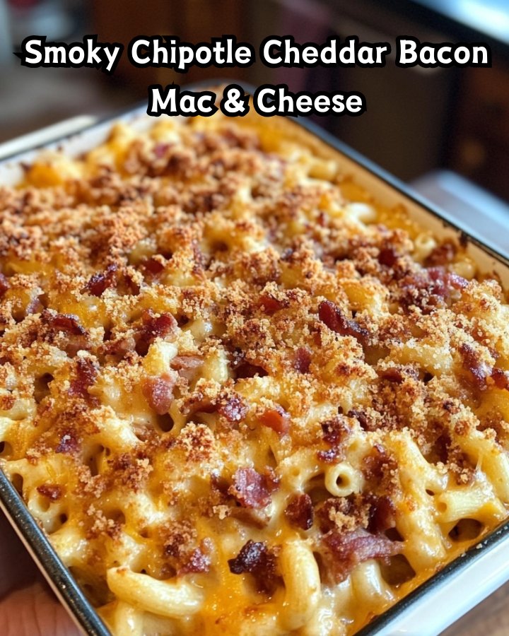 Ultimate Smoky Chipotle Cheddar Bacon Mac & Cheese Ready in 30 Minutes
