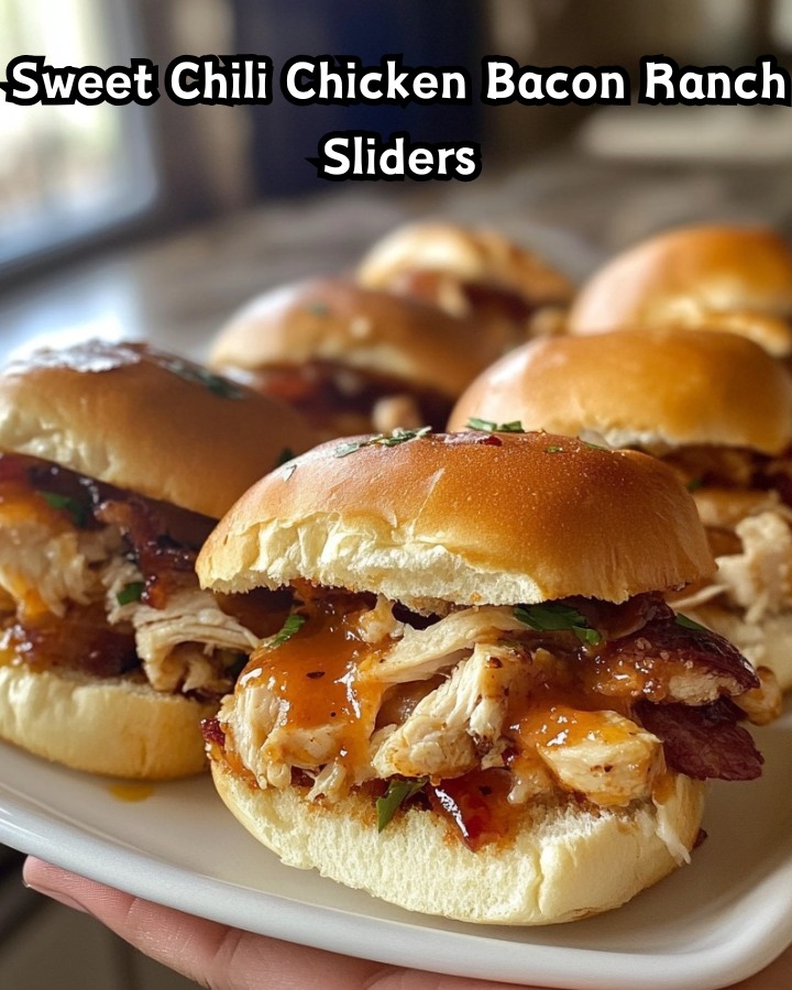 Ultimate Sweet Chili Chicken Bacon Ranch Sliders Ready in 30 Minutes
