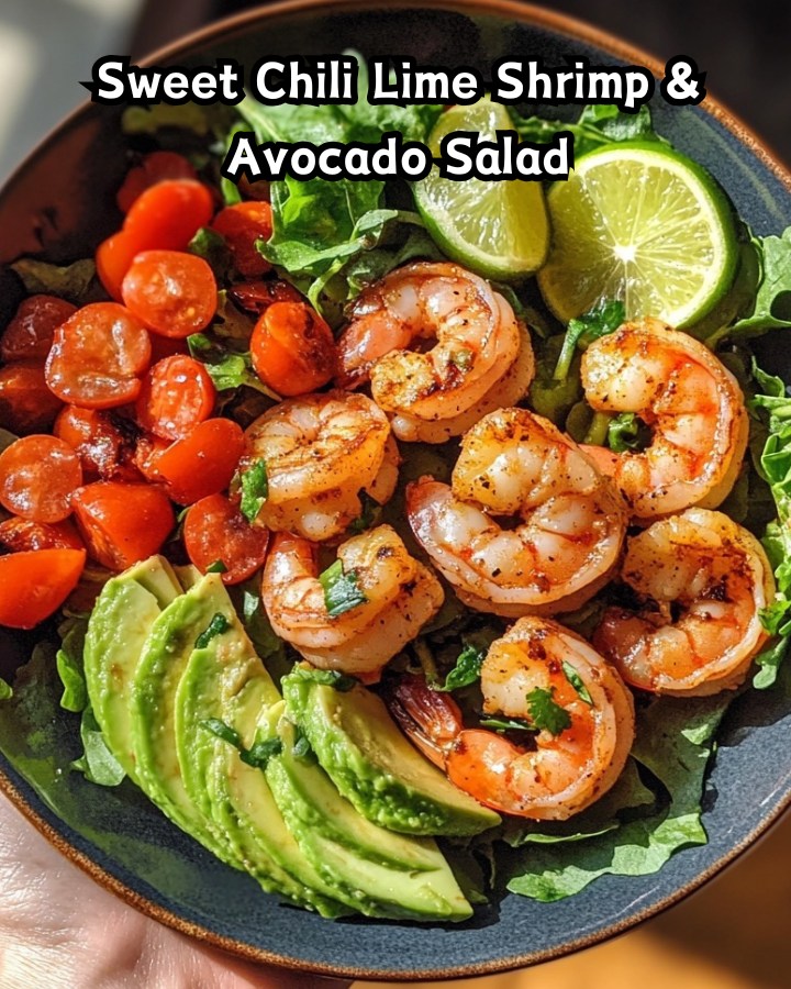 Easy Sweet Chili Lime Shrimp & Avocado Salad Ready in 30 Minutes