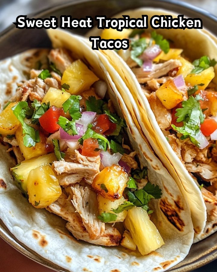 Easy Sweet Heat Tropical Chicken Tacos Ready in 30 Minutes
