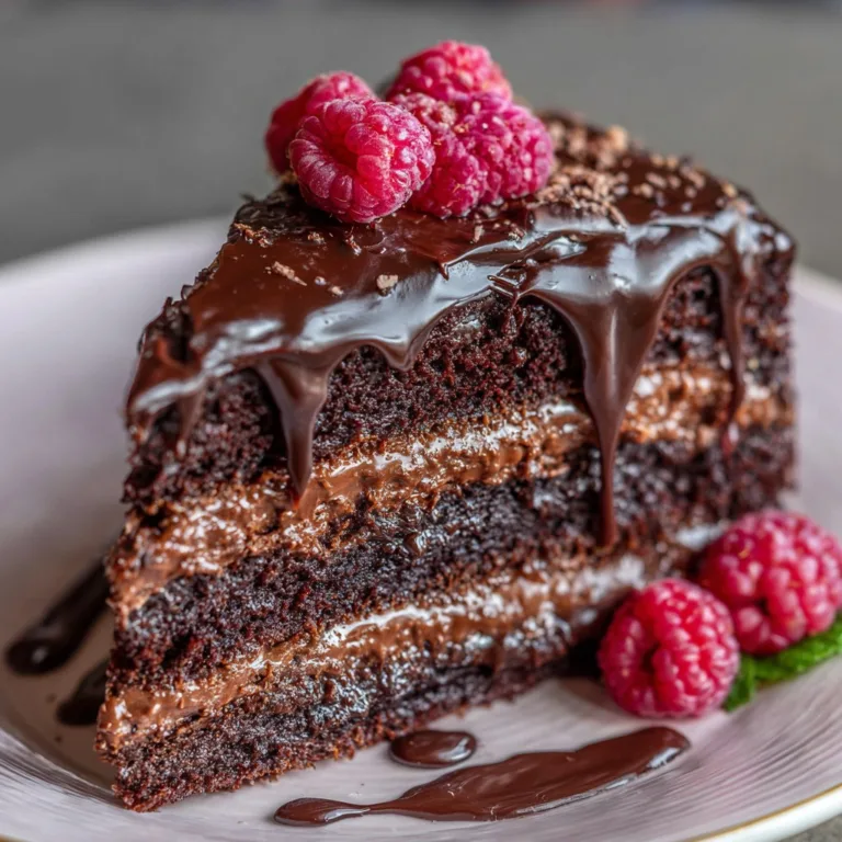 Ultimate Triple Chocolate Cake – Heaven in Every Bite