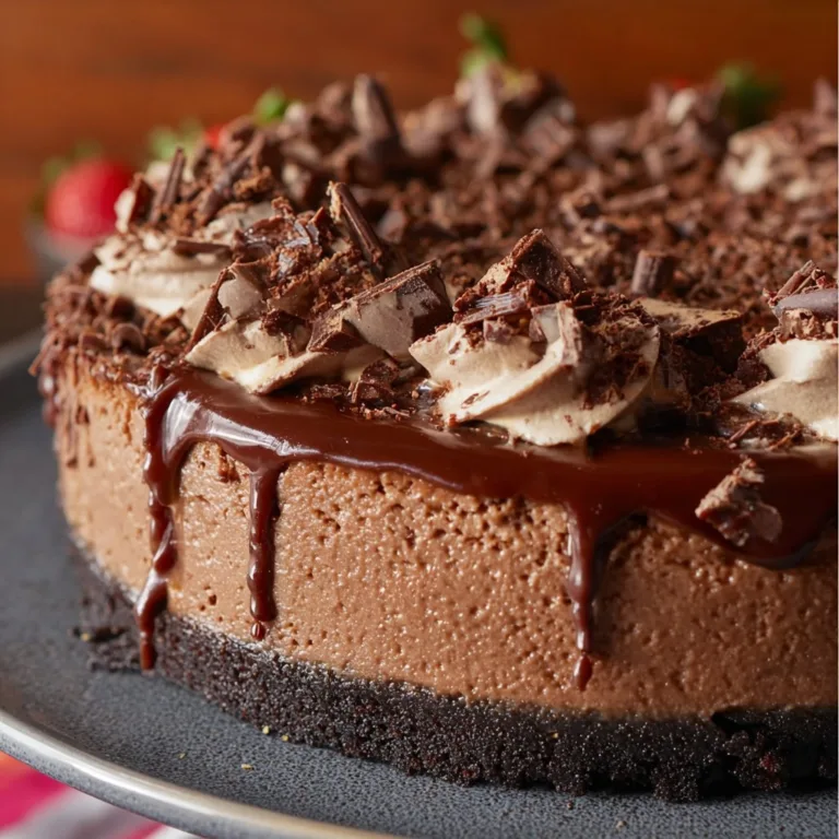 Ultimate Bailey’s Chocolate Cheesecake – No-Bake Delight
