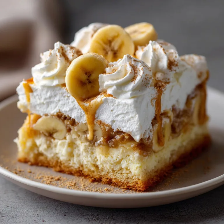 Ultimate Banana Pudding Poke Cake – Ready in 30 Minutes