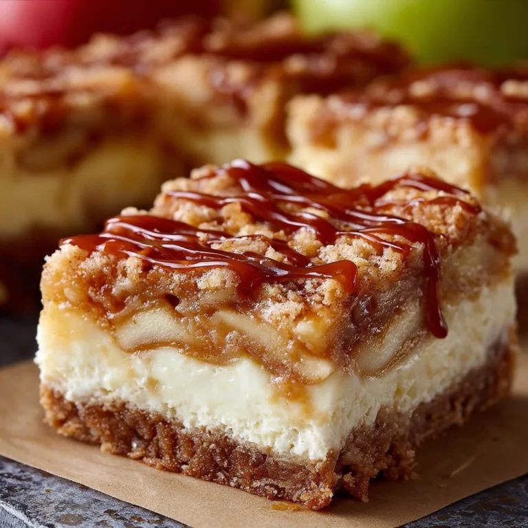 Best Caramel Apple Cheesecake Bars Ready in 30 Minutes