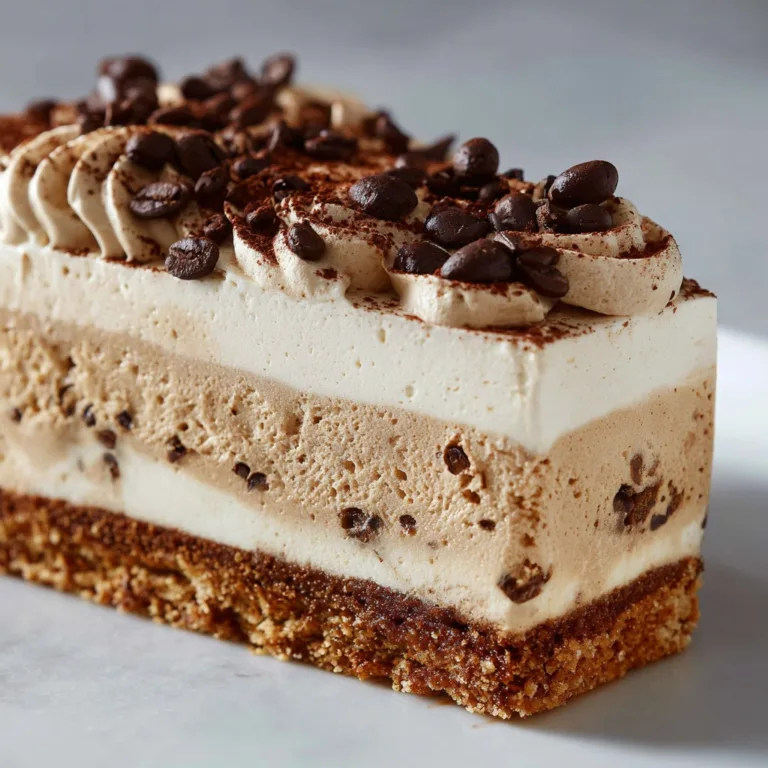 Easy Coffee Ice Cream Cake – A No-Bake Frozen Delight