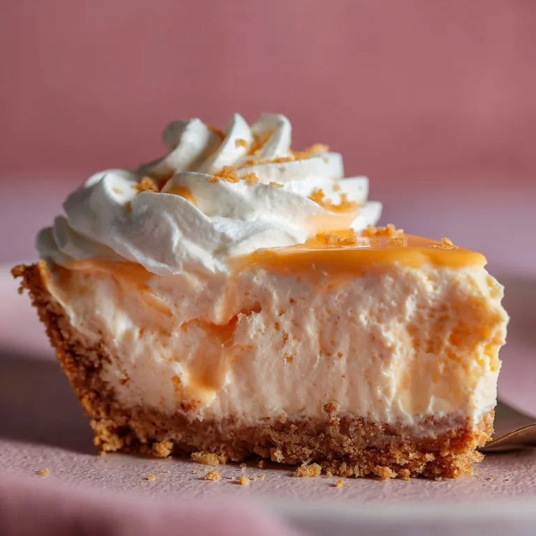 Easy Dreamy Orange Creamsicle Freezer Pie with 5 Ingredients