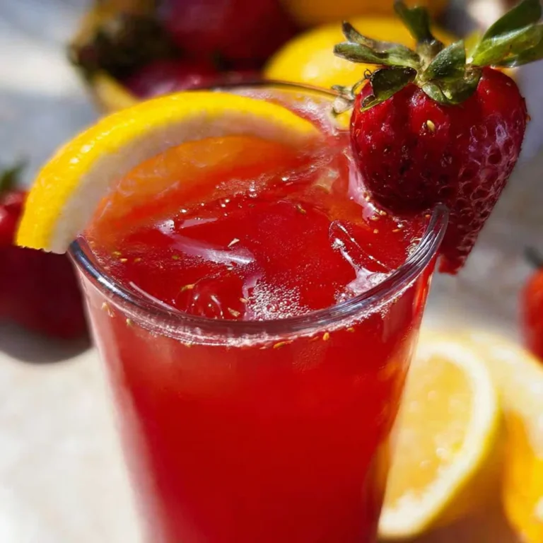 The Best Hibiscus Tea Strawberry-Lemonade Refresher Recipe