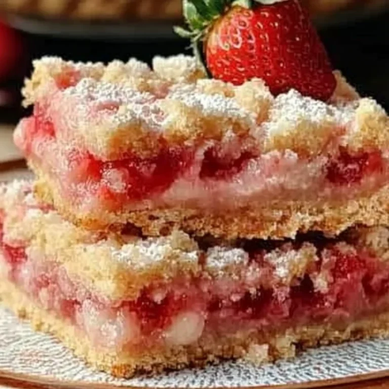 Strawberry Shortcake Bars Recipe