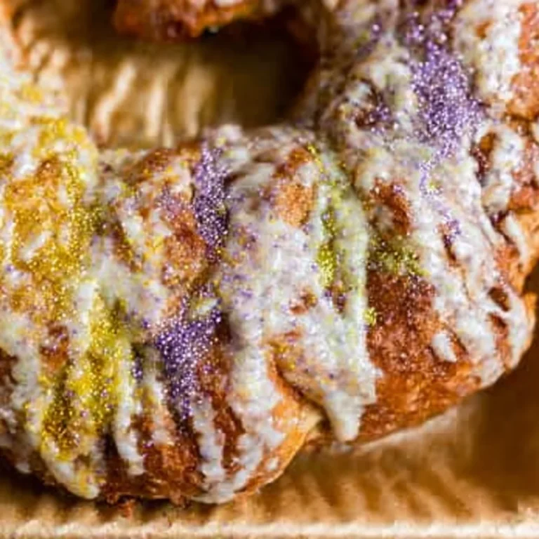 Homemade Sourdough King Cake for Mardi Gras Recipe