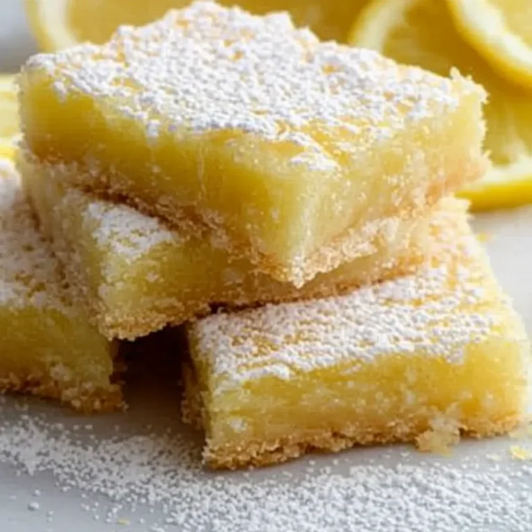 Lemon Bars With Shortbread Crust Recipe