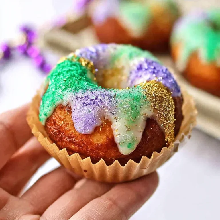 Mini King Cakes Recipe