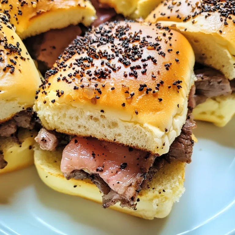 Roast Beef Sliders Recipe