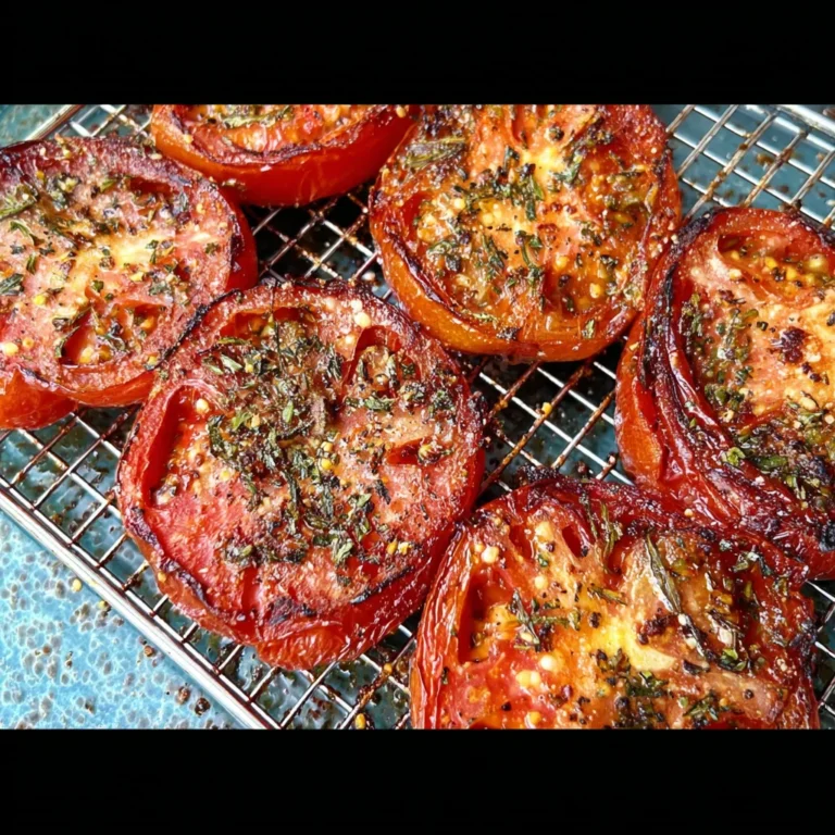 Air Fryer Roasted Roma Tomatoes Recipe