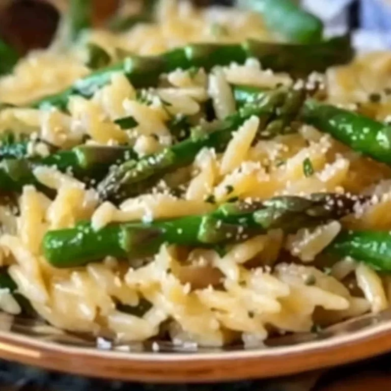 Asparagus and Parmesan Orzo Recipe