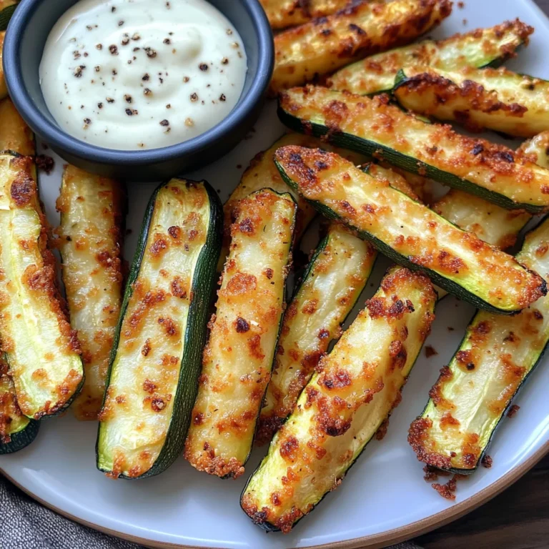Keto & Gluten Free Zucchini Fries Recipe