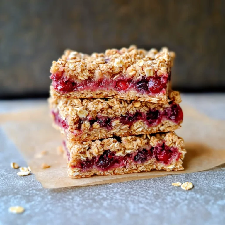 Berry Oat Bars Recipe