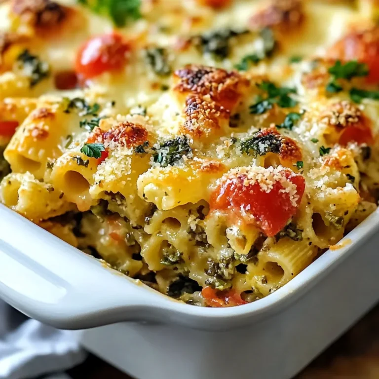 Tasty Mediterranean Vegetable Pasta Bake Recipe
