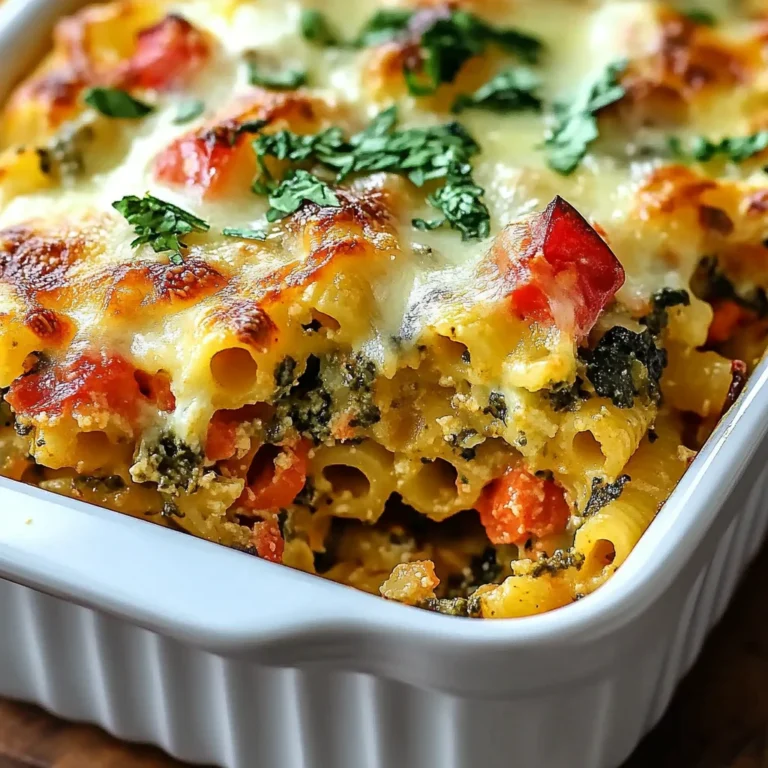 Tasty Mediterranean Vegetable Pasta Bake Recipe