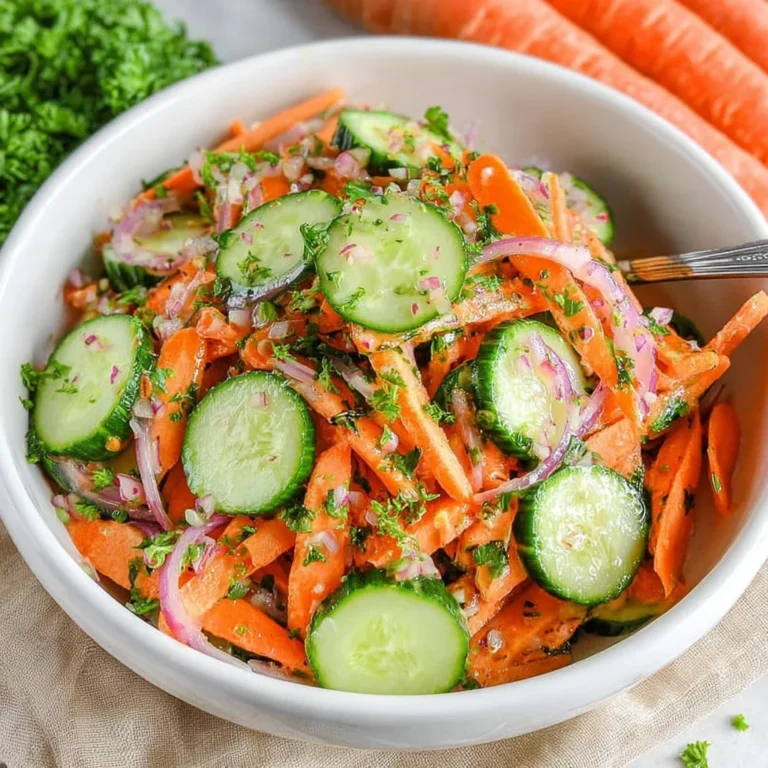 Cucumber Carrot Salad Recipe