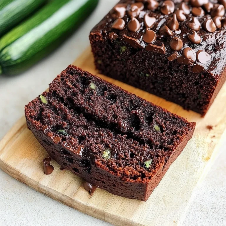 Chocolate Zucchini Bread Recipe