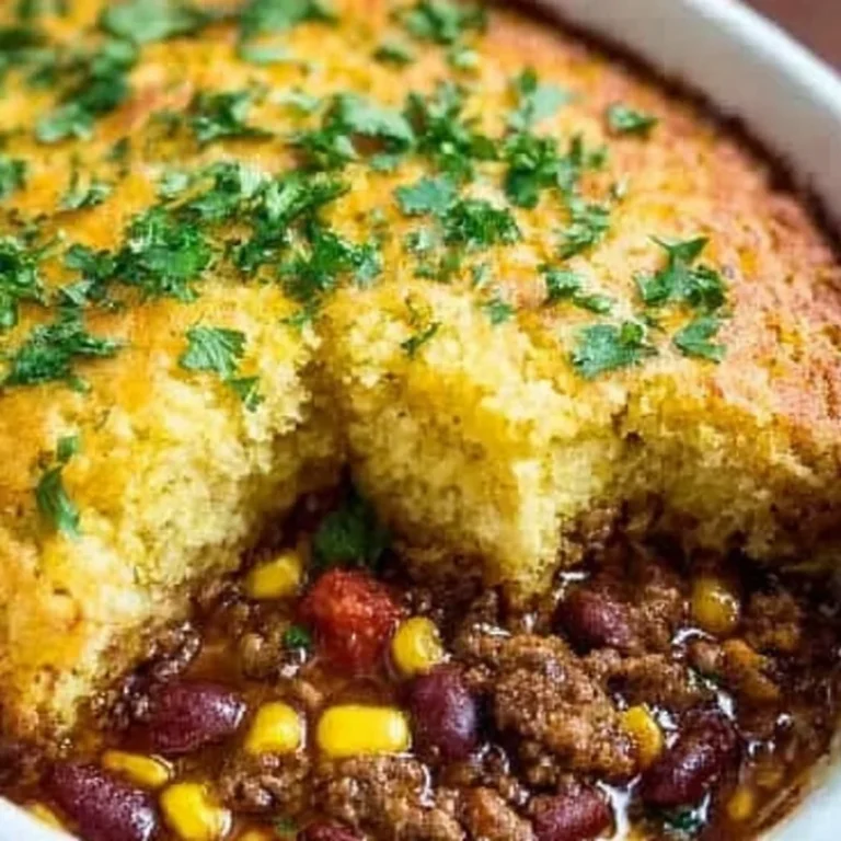 Easy Cowboy Cornbread Casserole Recipe