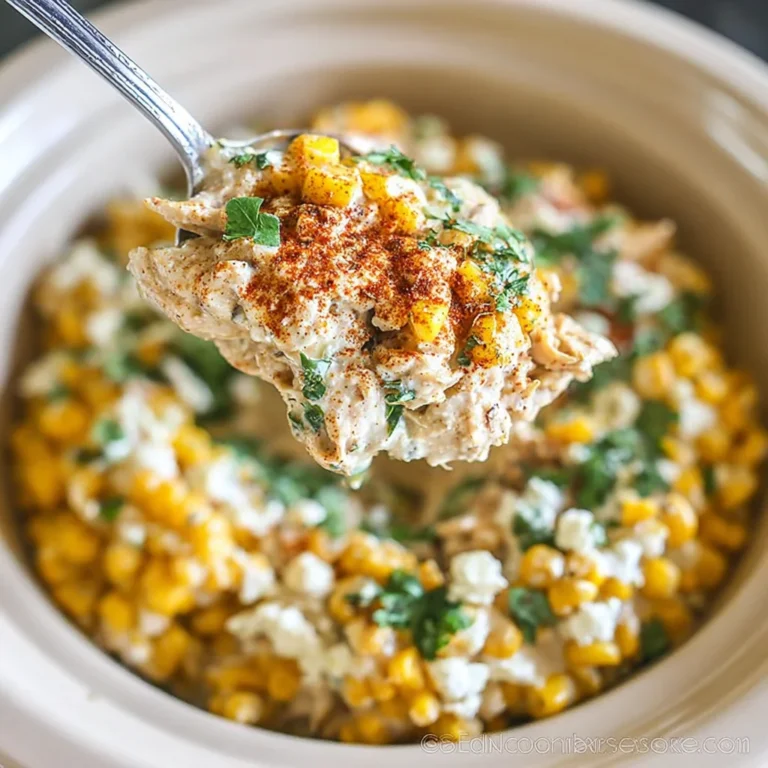Crockpot Mexican Street Corn Chicken Recipe
