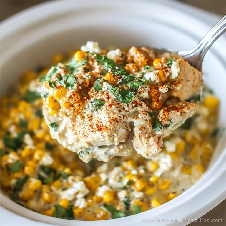 Crockpot Mexican Street Corn Chicken Recipe