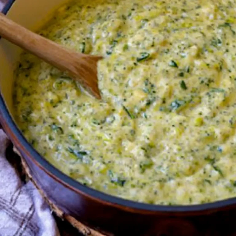 Creamy Zucchini Sauce Recipe